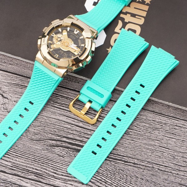 Ремінець для Casio G-Shock GA-100/110 Light Green GD