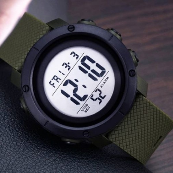 Годинник наручний Skmei 1426AGWT Army Green-White