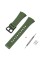 Ремінець для Casio G-Shock GA-100/110 Army Green BK