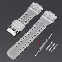 Ремінець для Casio G-Shock GA-100/110 Transp SI
