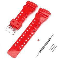 Ремінець для Casio G-Shock GA-100/110 Red-Glossy SI