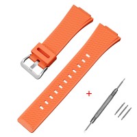 Ремешок для Casio G-Shock GA-100/110 Orange SI