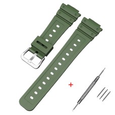 Ремінець для Casio G-Shock GA-2100/2110 Army Green SI