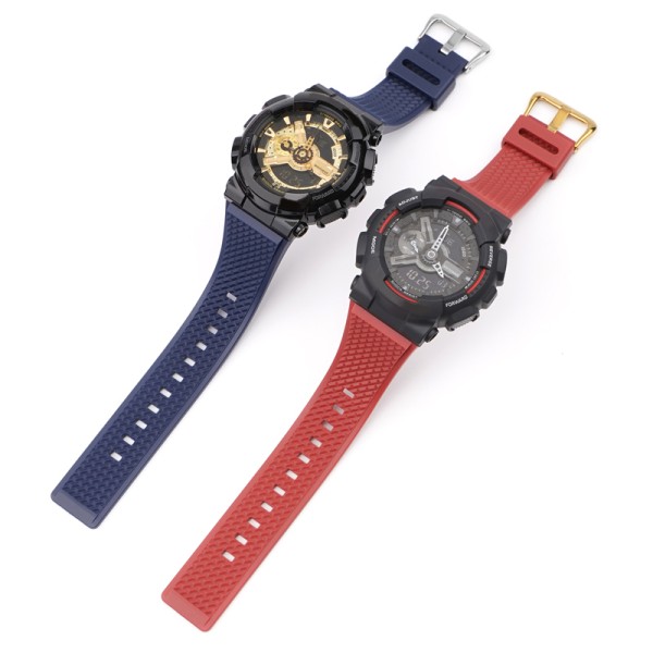Ремінець для Casio G-Shock GA-100/110 Red BK