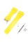 Ремінець для Casio G-Shock GA-100/110 Yellow-Glossy SI