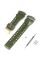 Ремінець для Casio G-Shock GA-100/110/120 Army Green-Glossy GD