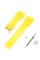 Ремінець для Casio G-Shock GA-100/110/120 Yellow-Glossy GD