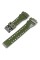 Ремінець для Casio G-Shock GA-100/110/120 Army Green-Glossy BK