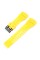 Ремінець для Casio G-Shock GA-100/110/120 Yellow-Glossy BK