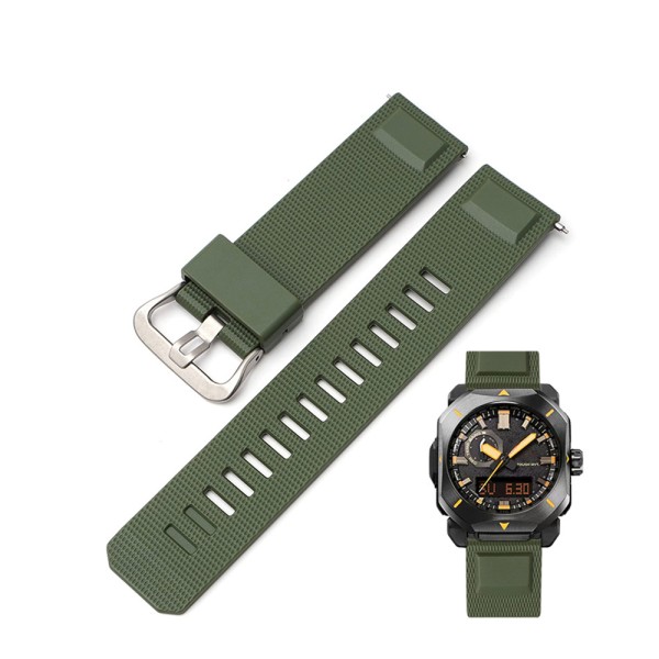 Ремінець для Casio Pro Trek PRW-6900Y Army Green SI