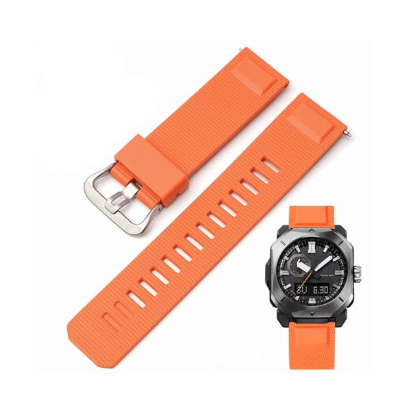 Ремінець для Casio Pro Trek PRW-6900Y Orange SI