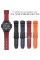 Ремінець для Casio G-Shock MCW-100H/110H, AE-2000/2100 W-S220, HDD-S100, WV-200 Red Black