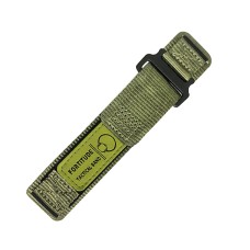 Ремінець для годинника Nylon Army Green 20 мм
