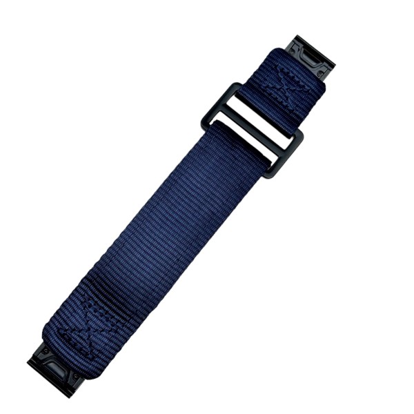 Ремінець для годинника Nylon Pro for Garmin Blue 22 мм