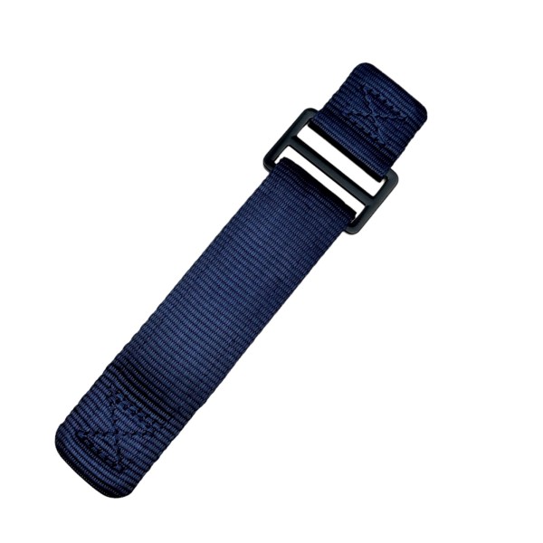 Ремінець для годинника Nylon Pro Blue 22 мм