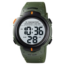 Годинник наручний Skmei 1560 Green-Orange