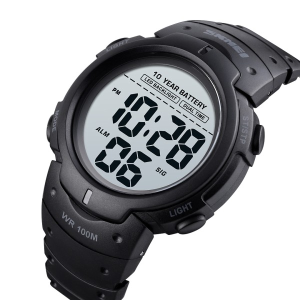 Годинник наручний Skmei 1560 Black-Gray