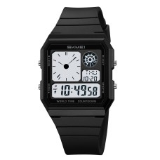 Годинник наручний Skmei 2347BKWT Black-White