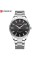 Curren 8425 Silver-Black