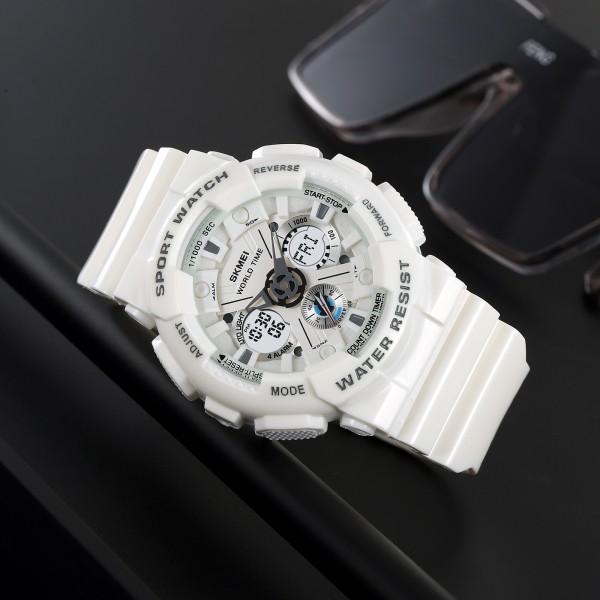 Годинник наручний Skmei 2118WT White