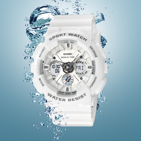 Годинник наручний Skmei 2118WT White