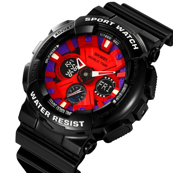 Годинник наручний Skmei 2118BKBU Black-Blue