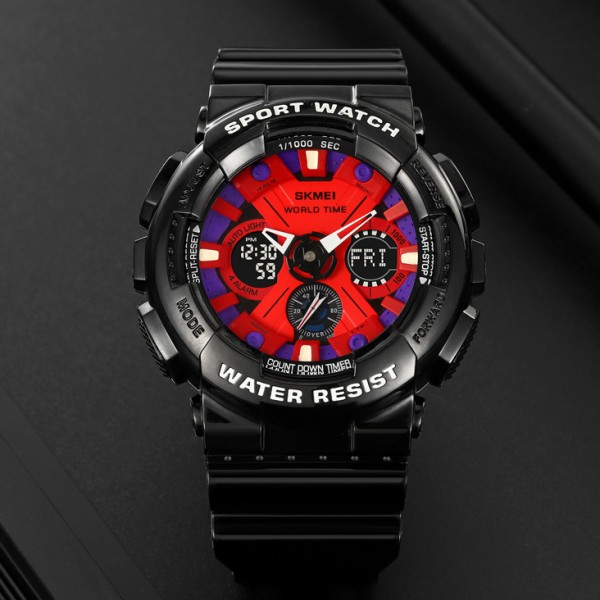Годинник наручний Skmei 2118BKBU Black-Blue