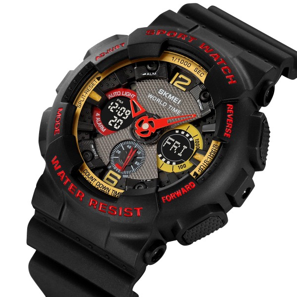 Годинник наручний Skmei 2118BKRD Black-Red