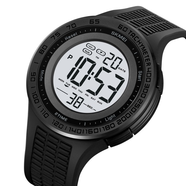 Годинник наручний Skmei 2155BKWT Black-White