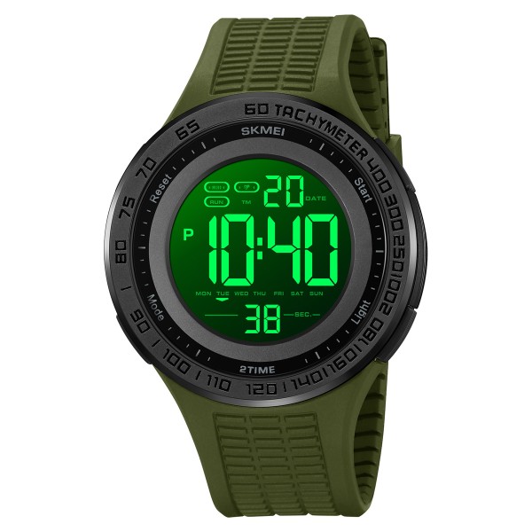 Годинник наручний Skmei 2155AG Army Green