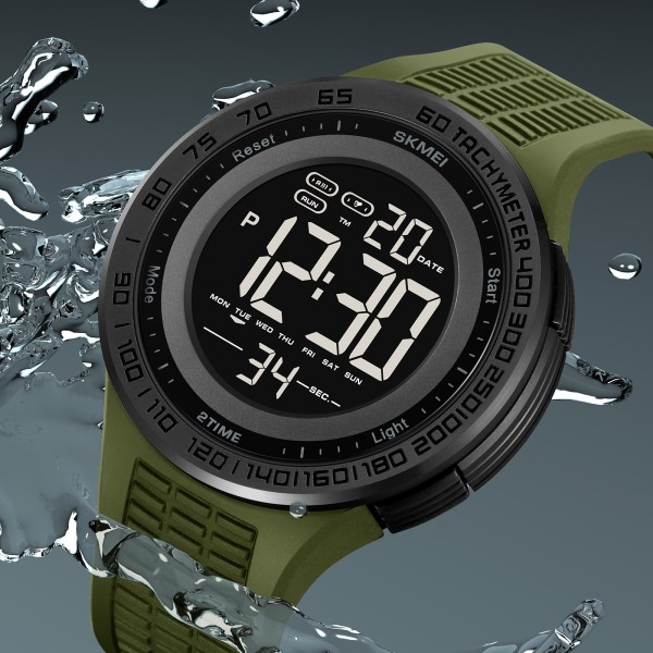 Годинник наручний Skmei 2155AG Army Green
