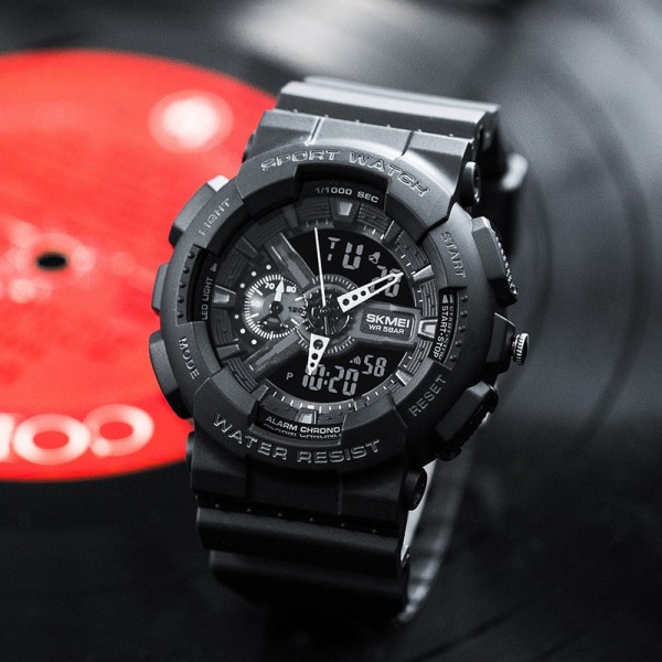 Годинник наручний Skmei 1688 All Black.
