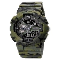 Годинник наручний Skmei 1688 Green-Black Military
