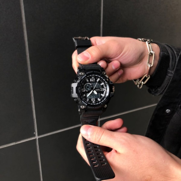 Годинник наручний Skmei 1283 All Black.