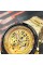 Winner 8067 Gold-Black-Gold Red Cristal