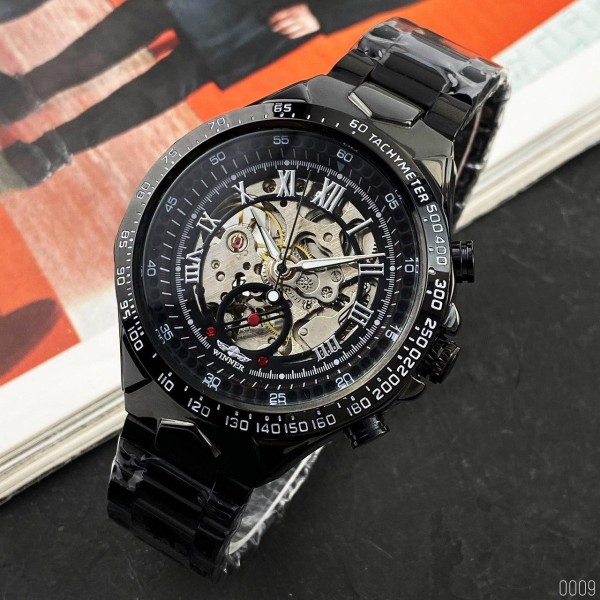 Winner 8067 Black-Silver-Red Cristal