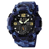 Годинник наручний Skmei 1637 Blue-Military