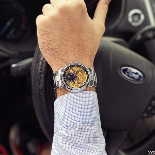 Forsining 8177 Silver-Gold