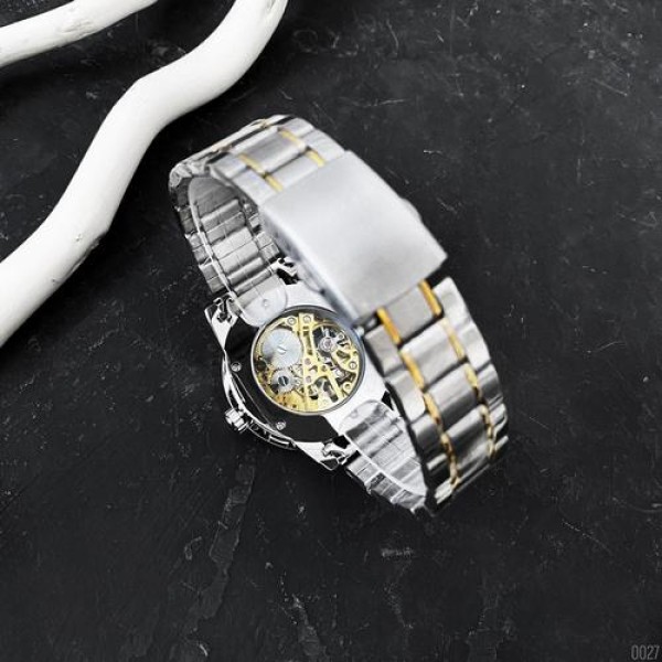 Winner 8008 Automatic Silver-Gold