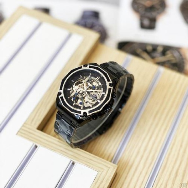 Forsining 8130 Black-Silver