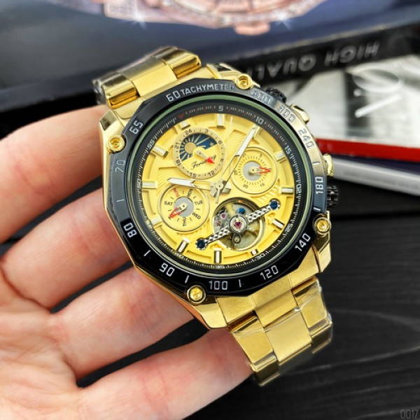 Forsining 6913 Gold-Black-Gold