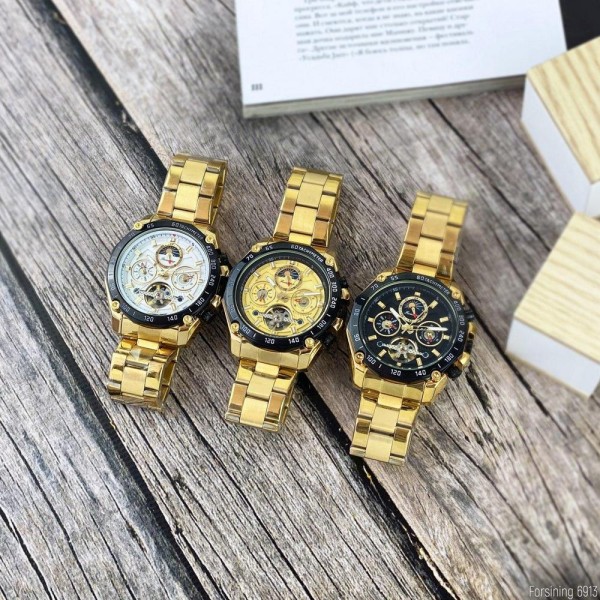 Forsining 6913 Gold-Black-Gold