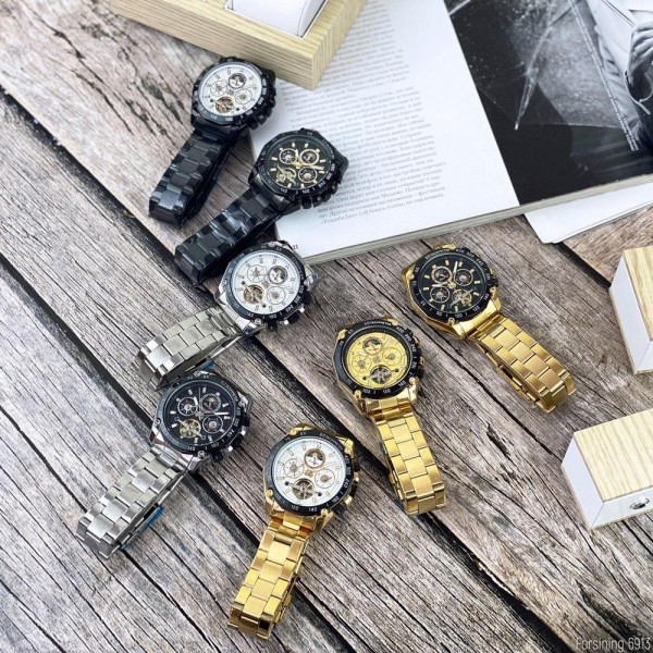 Forsining 6913 Gold-Black-Gold