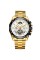 Годинник наручний Forsining 6913 Gold-Black-White