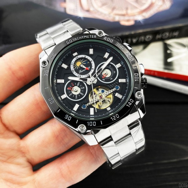 Forsining 6913 Silver-Black
