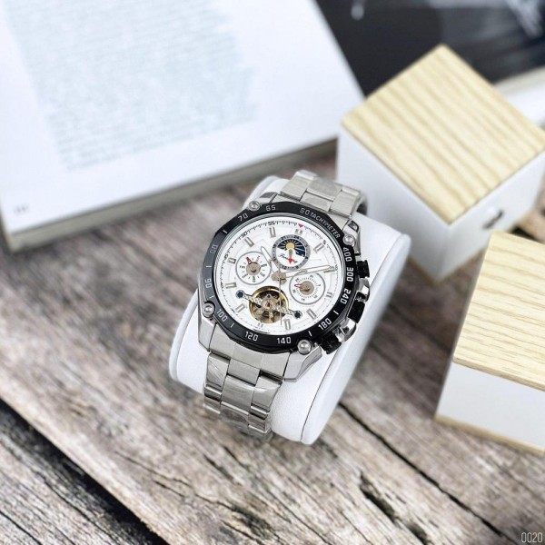 Forsining 6913 Silver-White-Black