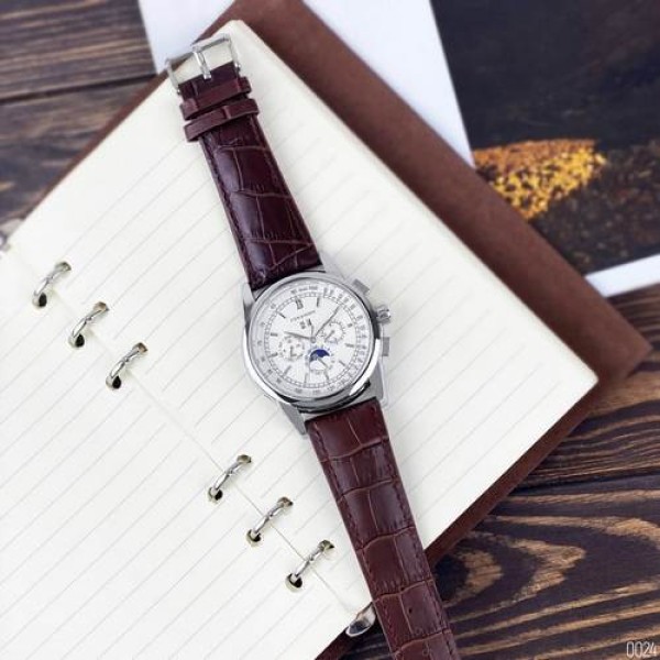Forsining 319 Brown-Silver-White