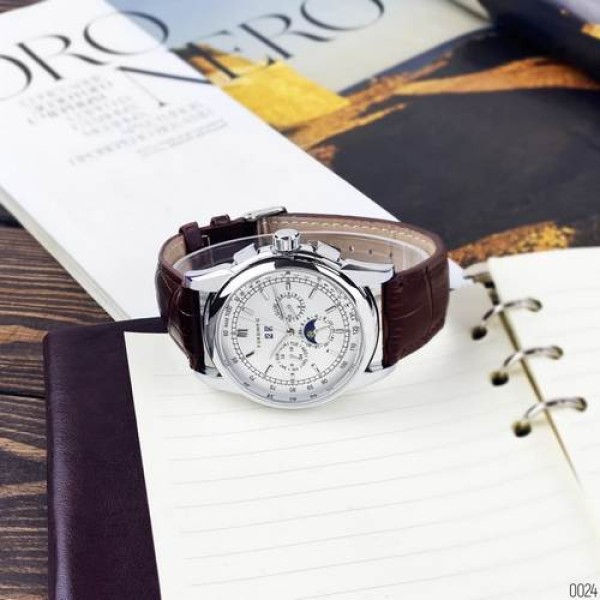 Forsining 319 Brown-Silver-White