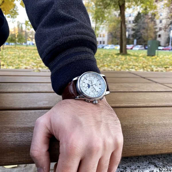 Forsining 319 Brown-Silver-White