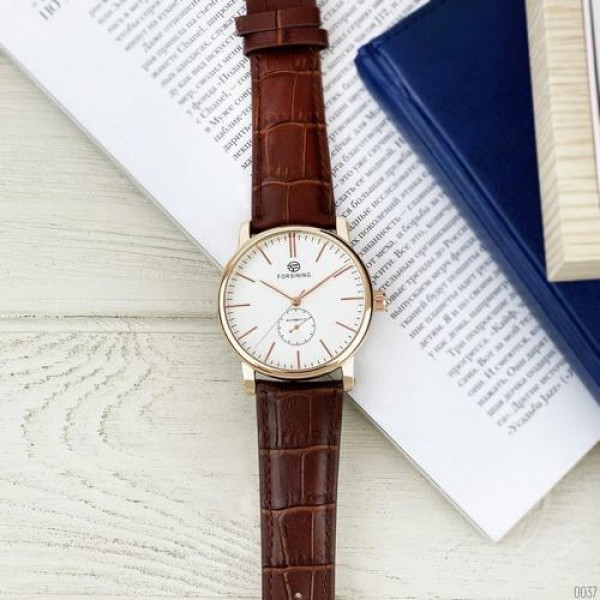 Forsining 8214 Gold-White-Brown